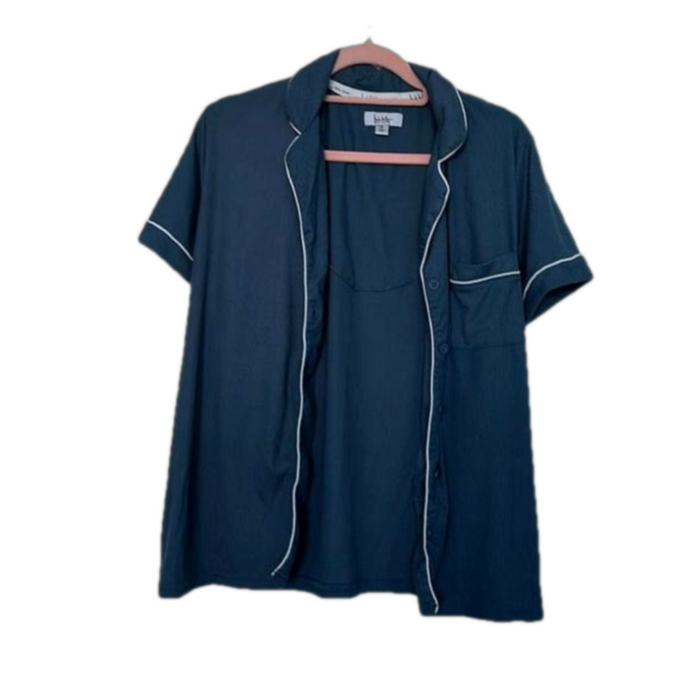 Blue Pajama Top